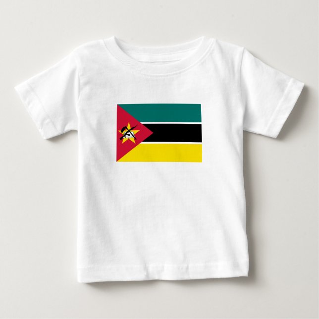 Mozambique Flag Baby T-Shirt (Front)