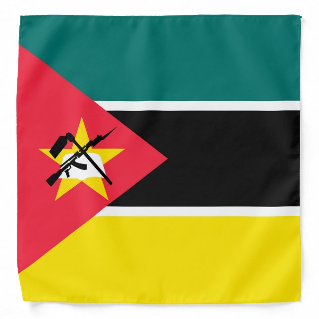 Mozambique flag bandana (Front)