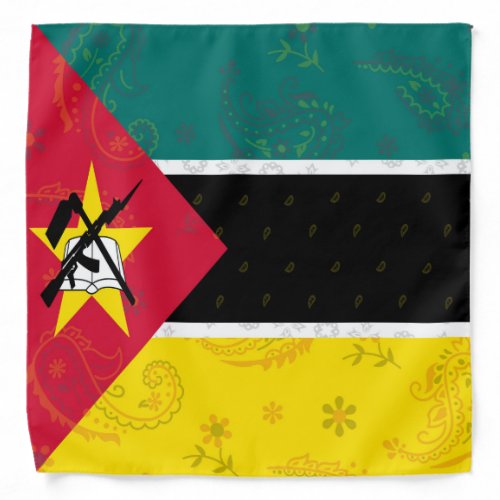 Mozambique Flag Bandana