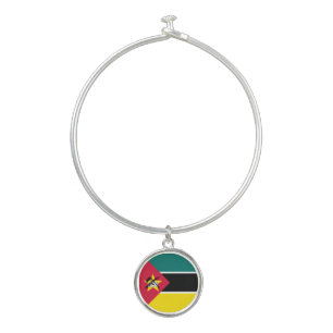 Mozambique Flag Bangle Bracelet
