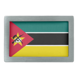 Mozambique Flag Belt Buckle