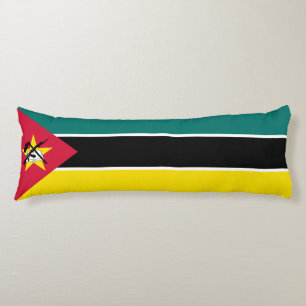 Mozambique Flag Body Pillow