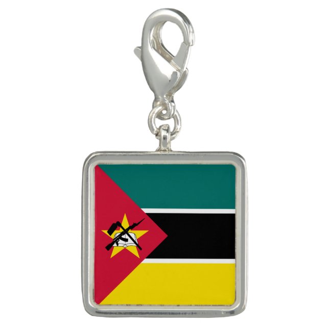 Mozambique Flag Charm (Front)