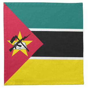 Mozambique Flag Cloth Napkin