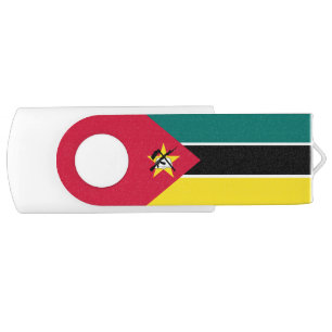Mozambique Flag Flash Drive