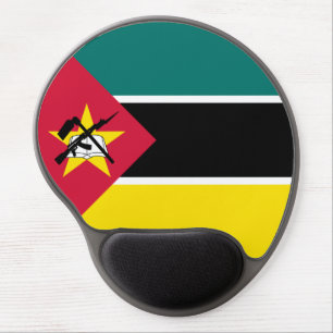 Mozambique Flag Gel Mouse Pad