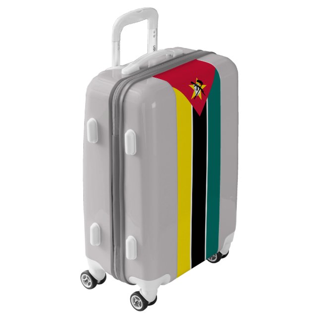 Mozambique Flag Luggage (Rotated Left)