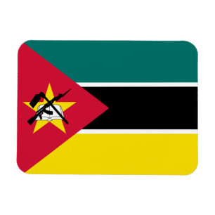 Mozambique Flag Magnet