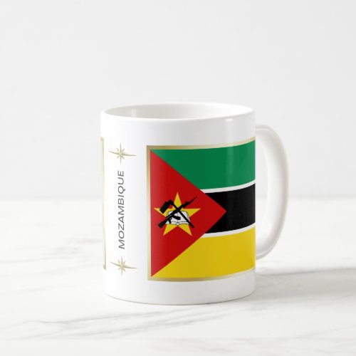 Mozambique Flag  Map Mug