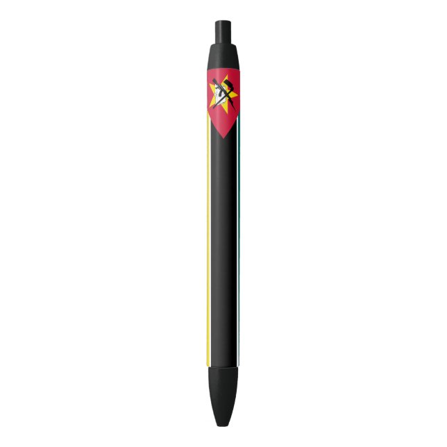 Mozambique Flag Pen (Front Vertical)