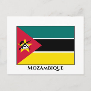 Mozambique Flag Postcard
