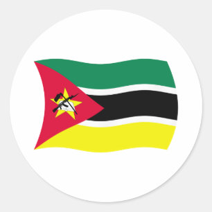 Mozambique Flag Sticker