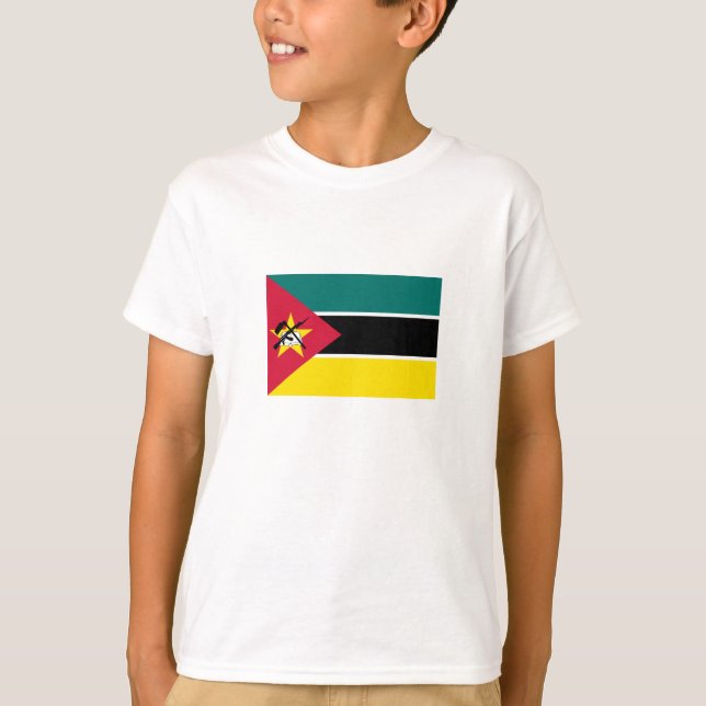 Mozambique Flag T-Shirt (Front)