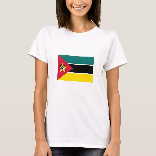 Mozambique Flag T-Shirt (Front)