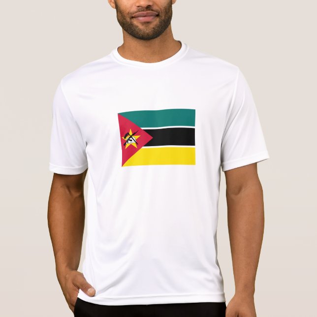 Mozambique Flag T-Shirt (Front)