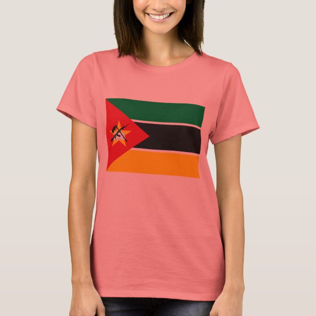 Mozambique Flag T-shirt (Front)