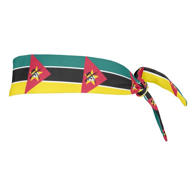 Mozambique Flag Tie Headband (Rotate 90)