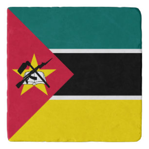 Mozambique Flag Trivet