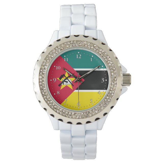 Mozambique Flag Watch (Front)