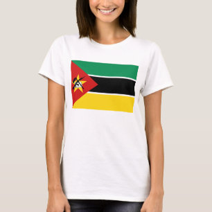 Mozambique Flag x Map T-Shirt