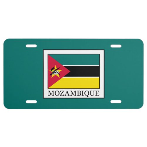 Mozambique License Plate
