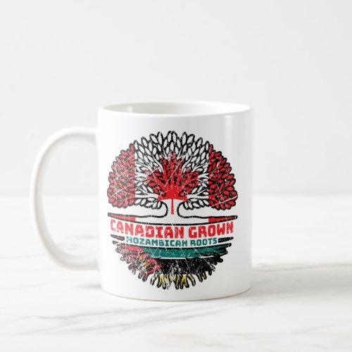 Mozambique Mozambican Canadian Canada Tree Roots Coffee Mug