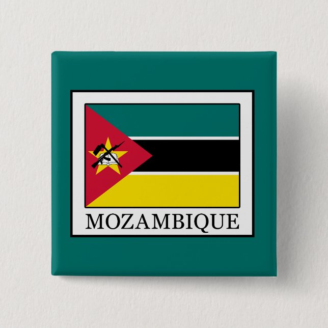 Mozambique Pinback Button (Front)