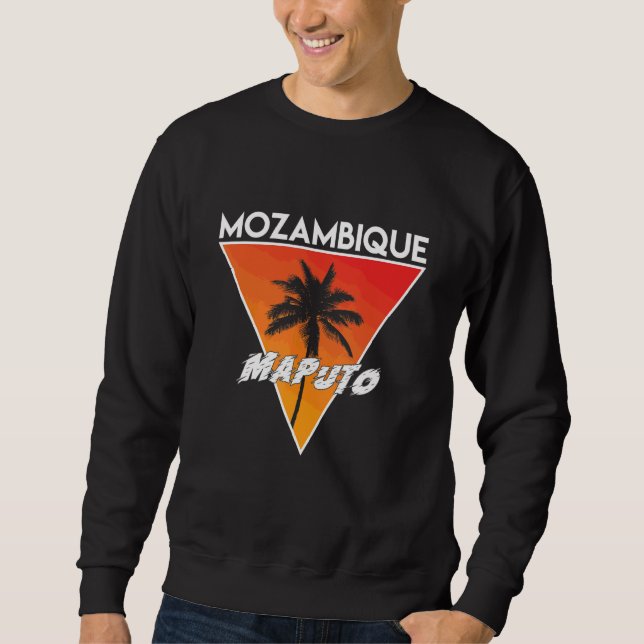 Mozambique With Sunny Colors Sweatshirt (Front)
