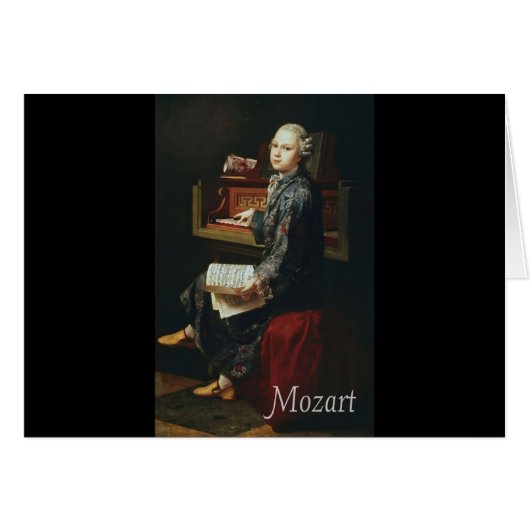 Mozart Cards (Front Horizontal)