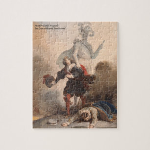 Mozart Don Giovanni Opera Vintage Illustration Jigsaw Puzzle