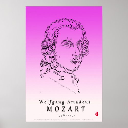 Mozart Face the Music Poster
