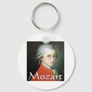 Mozart gifts for music lovers keychain