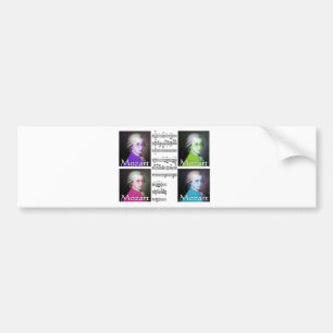 Mozart Lovers Gifts Bumper Sticker