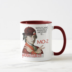 Mozart 'Mo-Z' European Tour Mug