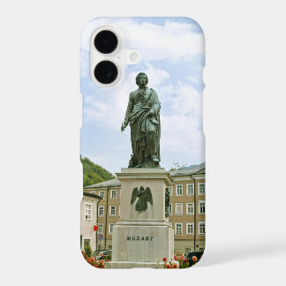 Mozart Monument in Salzburg, Austria iPhone 17 Case