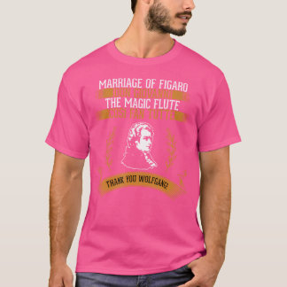 Mozart Opera Design T-Shirt