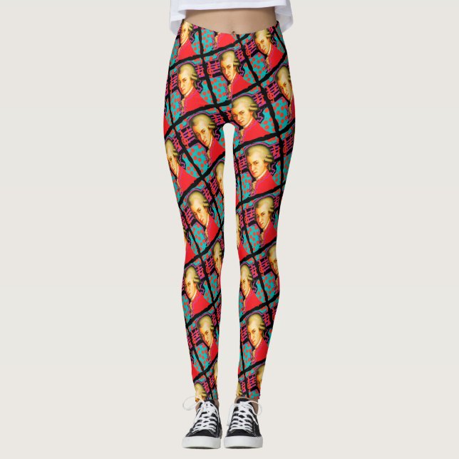 Mozart ‘pop-art’ leggings (Front)