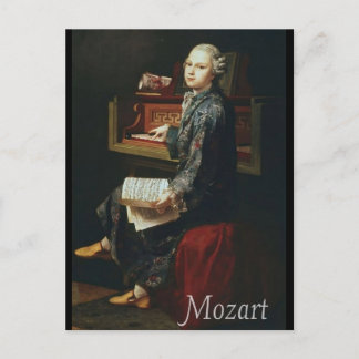 Mozart Postcard