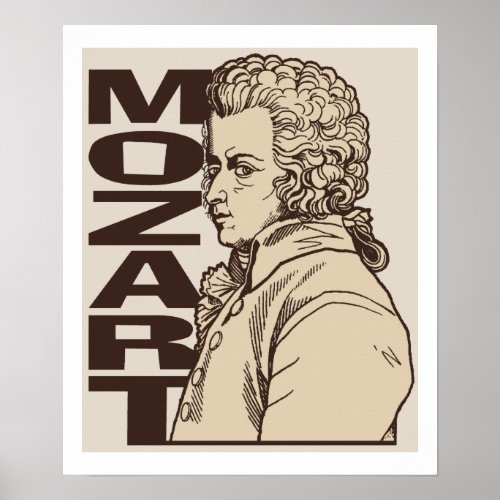 Mozart Poster