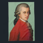 Mozart Towel<br><div class="desc">Dry off with a musical genius.</div>