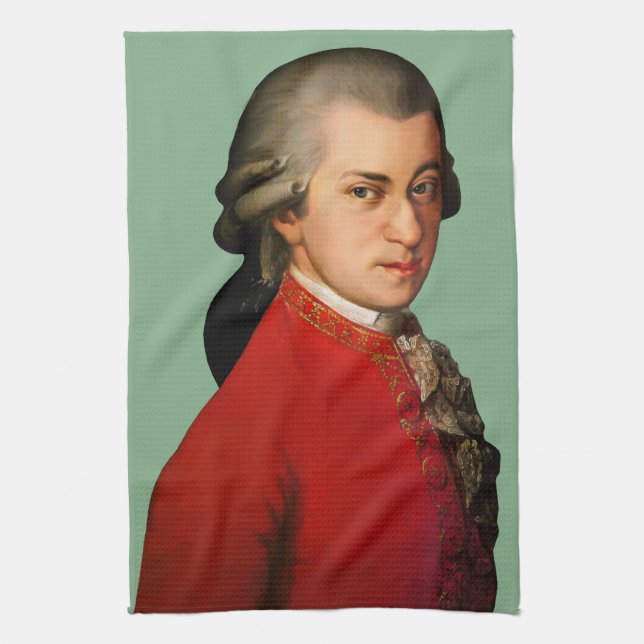 Mozart Towel (Vertical)