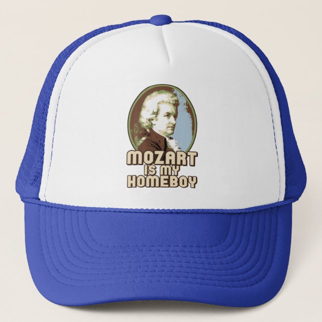 Mozart Trucker Hat (Front)