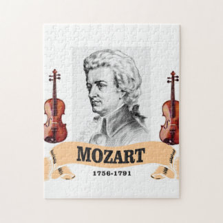 MOZART VIOLINS JIGSAW PUZZLE