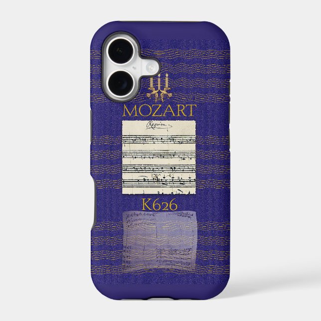 Mozart's Requiem Iphone Case (Back)