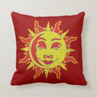 Moziac Effect Sunshine Pillow