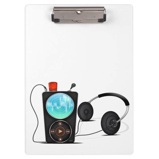 MP3 Player Clipboard (Front)