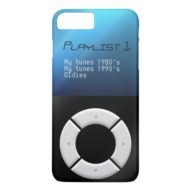 MP3 Player design Case-Mate iPhone Case (Back)