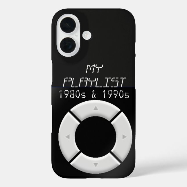 MP3 Player Design Case-Mate iPhone Case (Back)