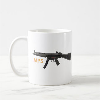 MP5 Submachine Gun Coffee Mug