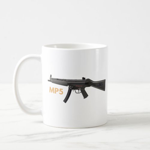 MP5 Submachine Gun Coffee Mug
